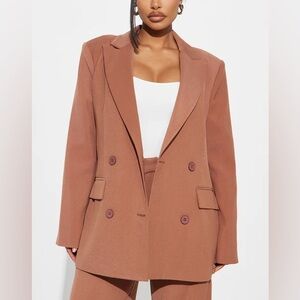 Making Deliverables Blazer - Mocha